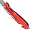 Herbertz CJH Rescue Knife Red Aluminium, Satin (200911 - 10000392)