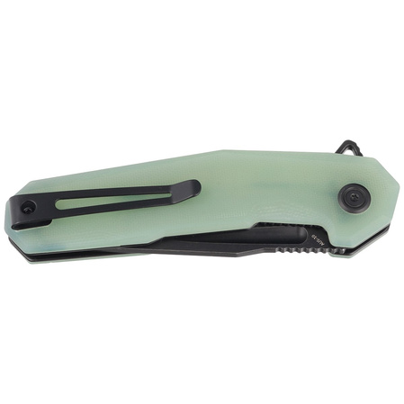 Kubey Carve KB237F Knife Jade G10, Blackwashed AUS-10