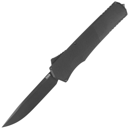 Tekto A5 Spry D/P OTF Knife Black Aluminum, Black CPM S35VN