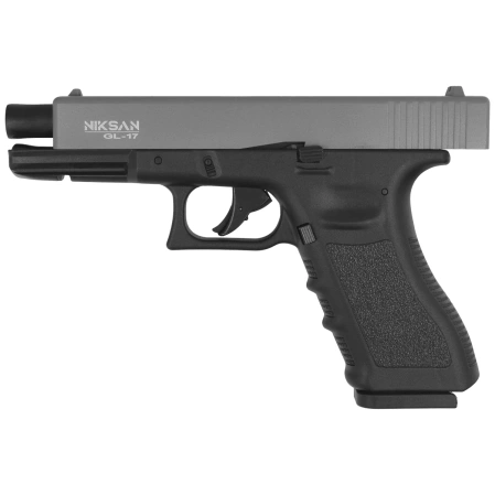 Pistolet wiatrówka Niksan Defence NKS GL17 Grey Slide Blow Back 4.5 mm
