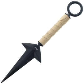 Martinez Albainox Training Knife Coyote Cord, Black Zamak (32679)