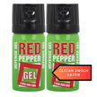 Sharg Defence Green Gel 2mln SHU Pepper Spray, Cone 40ml (10040-C)