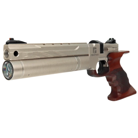 Reximex RPA Silver 4.5mm PCP Air Pistol with Regulator