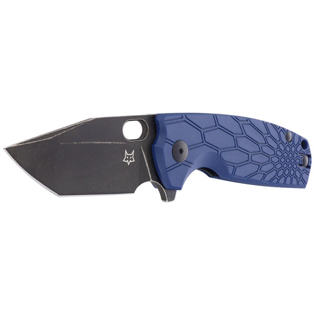 Nóż składany FOX Core Tanto Blue FRN, Black Top Shield N690Co by Jesper Voxnæs (FX-612 BLB)
