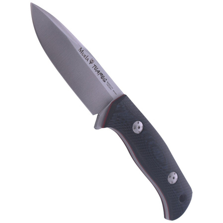 Nóż Muela Bushcraft Black-Blue Micarta, Satin 14C28N CRYO-T (TUAREG-10M)