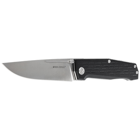 Real Steel Rokot Black G10, Satin N690 by Ivan D. Braginets (7641)