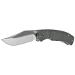 Civivi Clingman Knife Green Canvas Micarta, Satin Nitro-V by Taylor Martin Best Damn EDC (C23065-4)