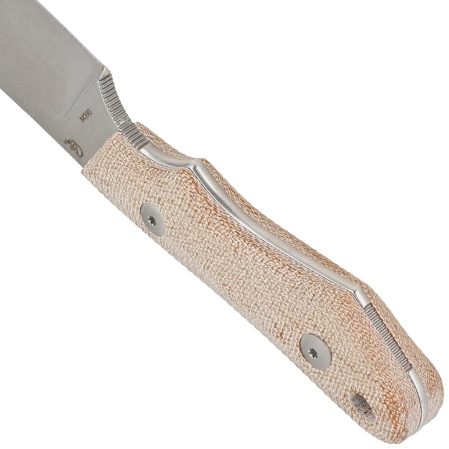Nóż Viper Handy 2 Natural Canvas Micarta, Stonewashed M390 by Fabrizio Silvestrelli (VT 4050 CN)