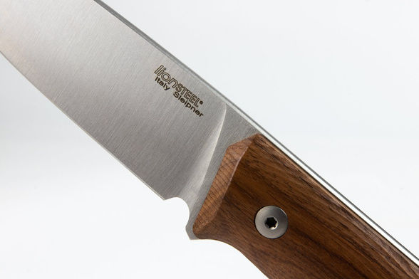 Nóż LionSteel Bushcraft Santos Wood, Satin Blade (B35 ST)