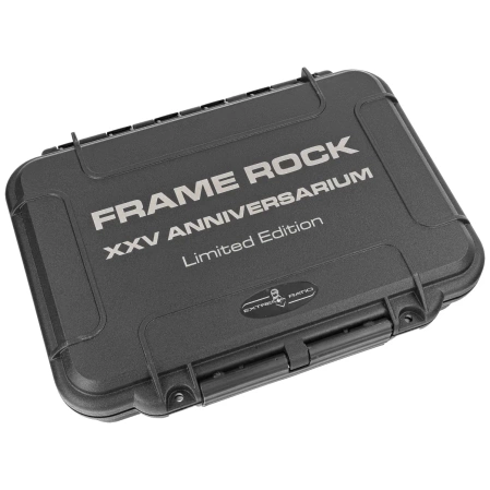 Nóż Extrema Ratio Frame Rock XXV Anniversarium LE No 031/100 Tytan, Satin N690 (04.1000.0456/SAT/BLK-XXV)