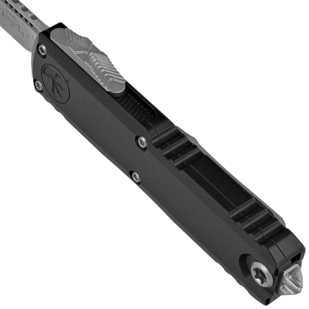 Microtech UTX-85 Gen IV S/E OTF Knife Black Aluminum, Stonewashed M390MK by Tony Marfione (12314-10)