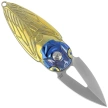 Rike Knife RK Cicada-G Gold Titanium, Bead Blasted M390