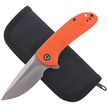 Nóż składany CIVIVI Durus Orange G10, Satin Finish (C906C)