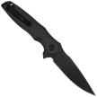 Nóż składany Spartan Blades Poros Black G10/Carbon Fiber, Black TiNi 154CM by Curtis Iovito (SFBL11CF)
