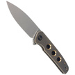 WE Knife Shakan LE No ???/210 Bronze Titanium, Gray Stonewashed CPM 20CV (WE20052B-2)