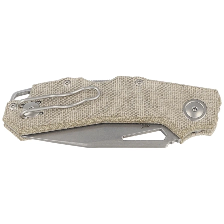 Viper Alfa Knife Green Canvas Micarta, Stonewashed MagnaCut by Simone Tonolli (V6022CG)