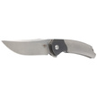 Bestech Supernova Grey Titanium/Black Zirconium, Satin M390 Knife (BT2111A)
