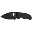 Spyderco Shaman SALT Knife Black G10, Black DLC MagnaCut by Sal Glesser (C229GMCBKP)