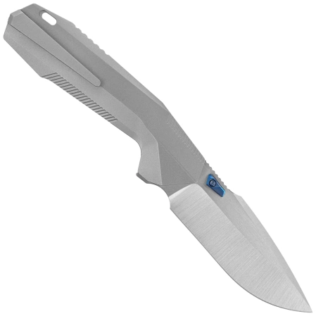 Remette RT-WK1-E Disassemble Knife Gray Titanium, Hand Grinding Satin M390