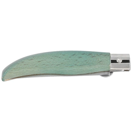 MAM Iberica S z blokadą, Turquoise Beech Wood, Steel HD knife (2011-TU)