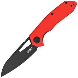 Nóż składany Kubey Vagrant Red G10, Black Stonewashed 14C28N by Maksim Tkachuk (KU291K)