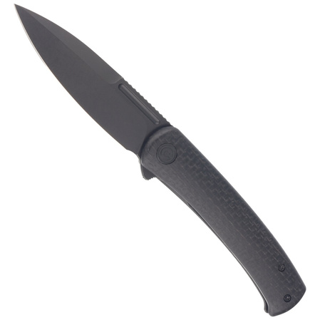 Civivi Knife Cetos Black Micarta / Stainless, Black Stonewashed 14C28N (C21025B-2)