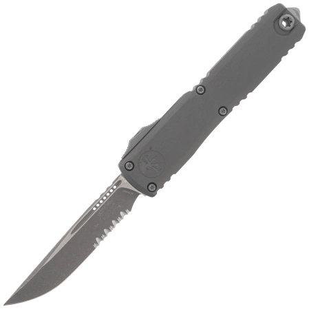 Nóż automatyczny OTF Microtech Ultratech Gen III ZBP S/E Natural Clear Aluminium, Apocalyptic P/S M390MK by Tony Marfione (1121-11APNC)