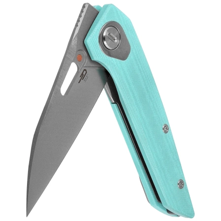Bestech VK-Void Knife Aqua G10, Satin / Bead Blasted Stonewashed MagnaCut by Vulpex Knives (BG63B)