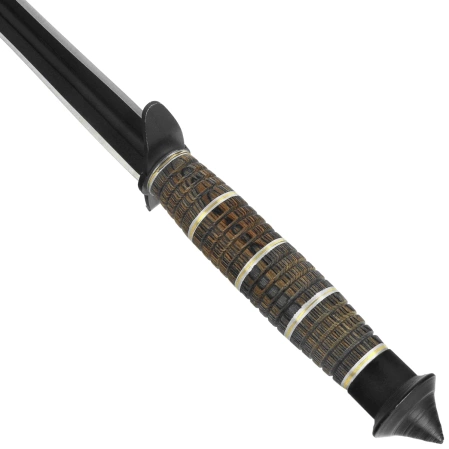 Sztylet Martinez Albainox Triplex Edge Aluminium/Wood, Black 3Cr13Mov (32511)