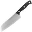 Nóż kuchenny MAM Professional Santoku Black Polymer, Polished X50CrMoV15 (701)