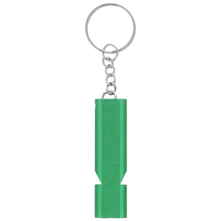 Brelok z gwizdkiem Barbaric Green Aluminium (16215-GR)