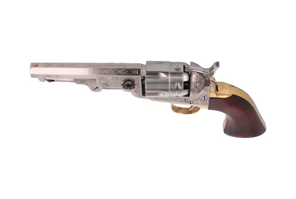 Pietta Revolver 1851 Colt Navy Yank Steel US Marshal .44 (YAUM44)