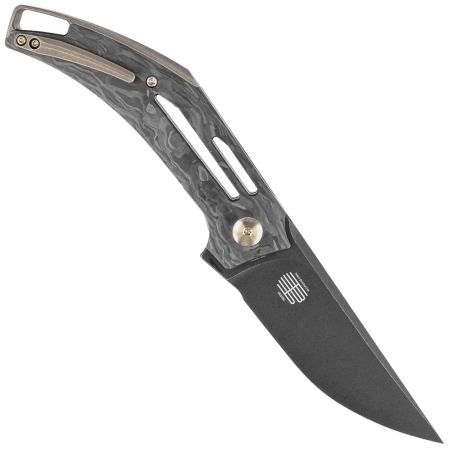 Nóż składany WE Knife Speedliner Shredded Carbon Fiber, Black Stonewashed CPM 20CV by Tashi Bharucha (WE22045B-2)
