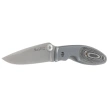 Muela KMC-7M Gray Aluminum/Black Micarta, Satin 440C Knife