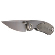 Bestech Lito Knife Grey Titanium / Black Canvas Micarta, Satin M390 by Ostap Hel (BT2307A)