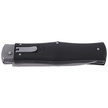 Nóż sprężynowy Mikov Predator Black ABS, Stonewashed N690 (241-BH-1/STKP)