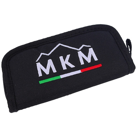 MKM Goccia Knife Black G10, Satin M390 by Jens Ansø (MKGC-GBK)