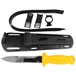 MAC Sub 15 D Diving Knife Yellow PP, Mirrow W 1.4116 (MC SUB15D.Y)