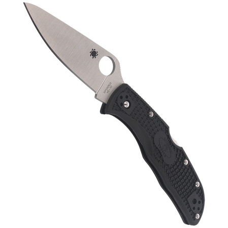 Nóż składany Spyderco Endela FRN Black Plain (C243PBK)