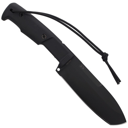 Extrema Ratio Selvans No Kit Black Forprene, Black N690 by Daniele Dal Canto (04.1000.0129/BLK-GNK)