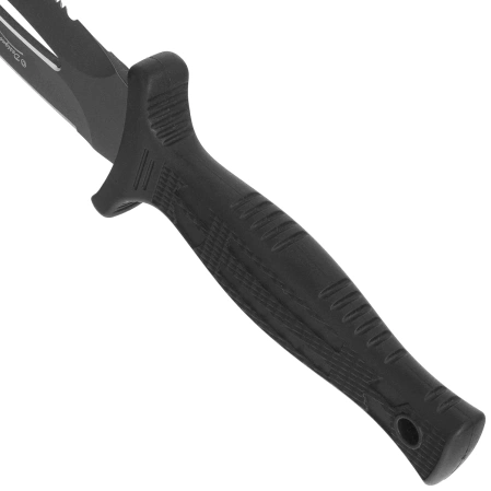 Nóż K25 RK-32607 Boot Knife Rubber Black, Titanium 7Cr17Mov