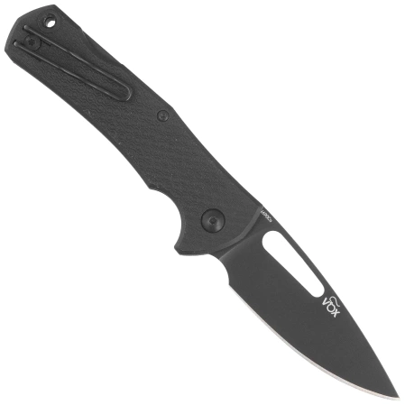 Nóż składany MKM Lov Black FRN, Black Top Shield N690 by Jesper Voxnæs (MK LV-PBK)