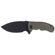 Civivi Mini Praxis Knife OD Green G10, Black Stonewashed D2 (C18026C-1CP)
