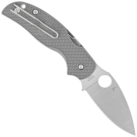 Nóż składany Spyderco Sage 5 Grey FRN, Satin Maxamet by Sal Glesser (C123PGY)
