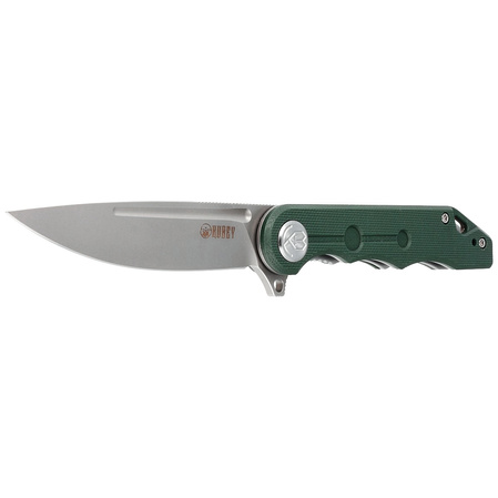 Nóż składany Kubey Knife Mizo Green G10, Bead Blast AUS-10 by Tiguass (KU312F)