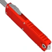 Microtech UTX-85 Gen IV D/E OTF Knife Red Aluminum, Apocalyptic M390MK by Tony Marfione (12324-10APRD)