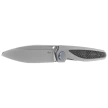 Rike Knife Baidi T Titanium/Carbon Fiber, Bead Blasted M390 (RK-Baidi-T-P/BCF)