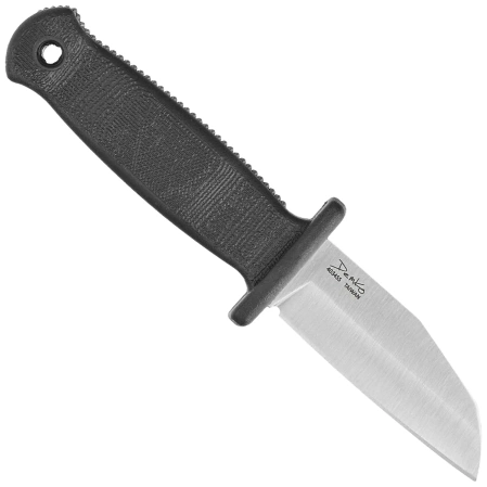 Demko Armiger 2 Shark Foot Knife Black TPR, Satin 4034SS by Andrew Demko (ARM2-4034SS-SF)