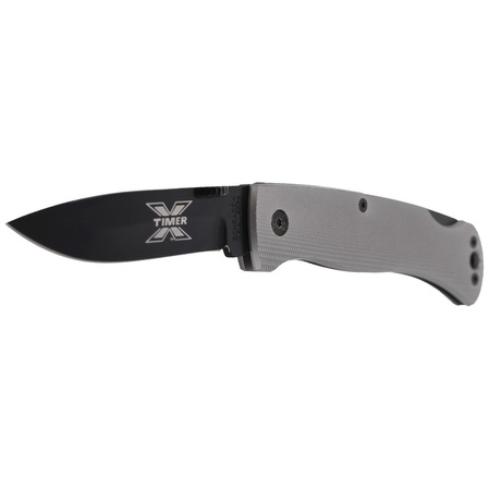 Imperial Schrade X-Timer Gunmetal Gray Folder Knife - 60TX