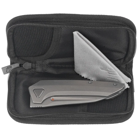 Bestech VK-Navi Knife Dark Titanium, Dark Bead Blasted / Stonewashed MagnaCut by Vulpex Knives (BT2404B)